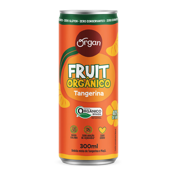 Suco Fruit Orgânico Tangerina Organ 300ml